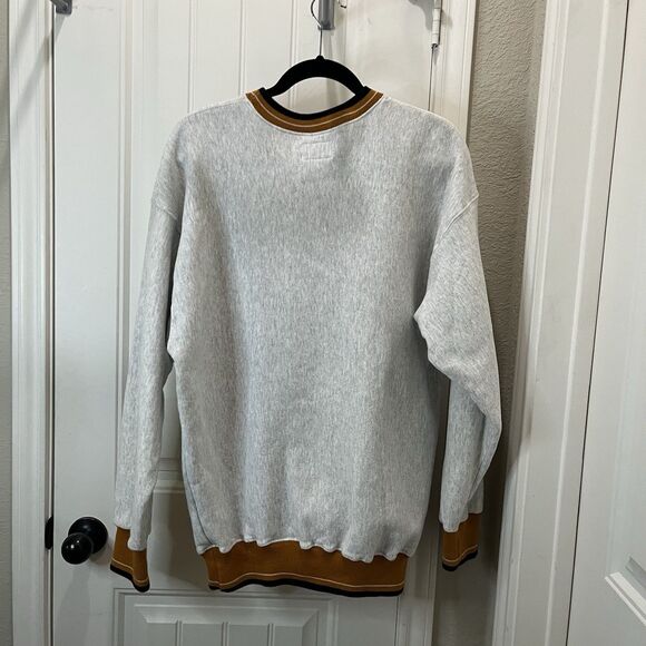 VTG Legends Athletic University of Texas UT Embroidered Ringer Sweatshirt Size L - Picture 8 of 11